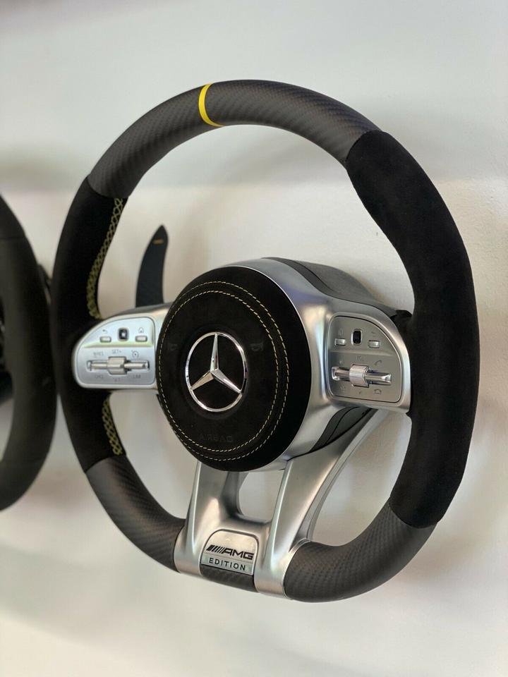 Carbon matt amg Lenkrad Facelift für Mercedes vorfacelit passend