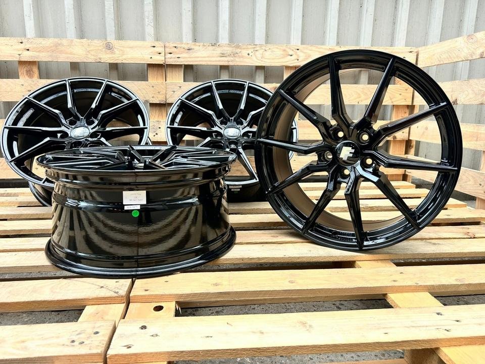 ⭐ FF Wheels ⭐ 5×112 für Audi A8 4E A6 4G Schwarz 245/40 19 Felgen Alufelgen Mercedes CL215 E KLasse Coupe Cabrio R1EC W213 S Klasse 220 BMW X1 UKL X2 F2X Mini Countryman…