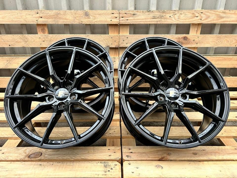 ⭐ FF Wheels ⭐ FF03 Kompletträder 19 Zoll Schwarz 245/35 19 für Audi A4 B8 8K A5 B8 8K A6 4F Sommerreifen Winterreifen 5/112 Mercedes CLS218 E Klasse W211 VW Sharan 7N Seat…