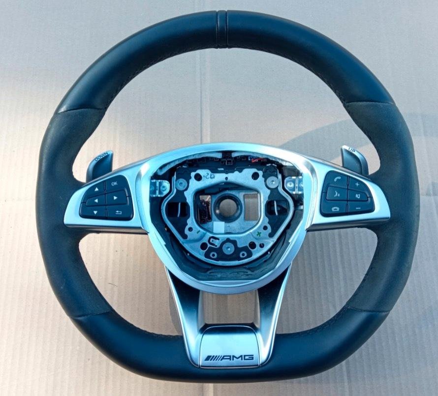 Lenkrad Mercedes AMG W205 W253 W190 Alcantara/Leder