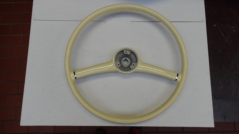 Lenkrad Mercedes Benz 300 SL Roadster Elfenbein neu aufgearbeitet