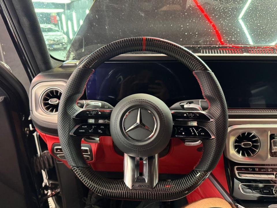 Mercedes AMG Performance Lenkrad Carbon / Leder mit Schaltwippen