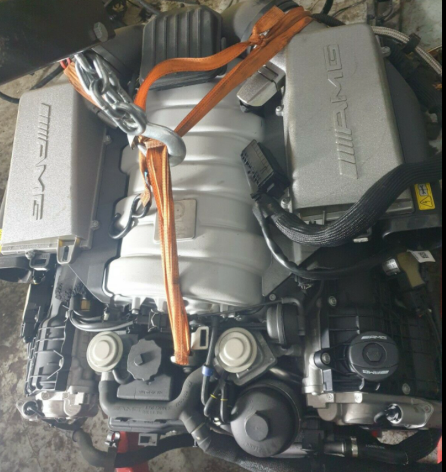 Mercedes Benz C63 AMG W204 Motor 156985 Moteur Engine 487PS