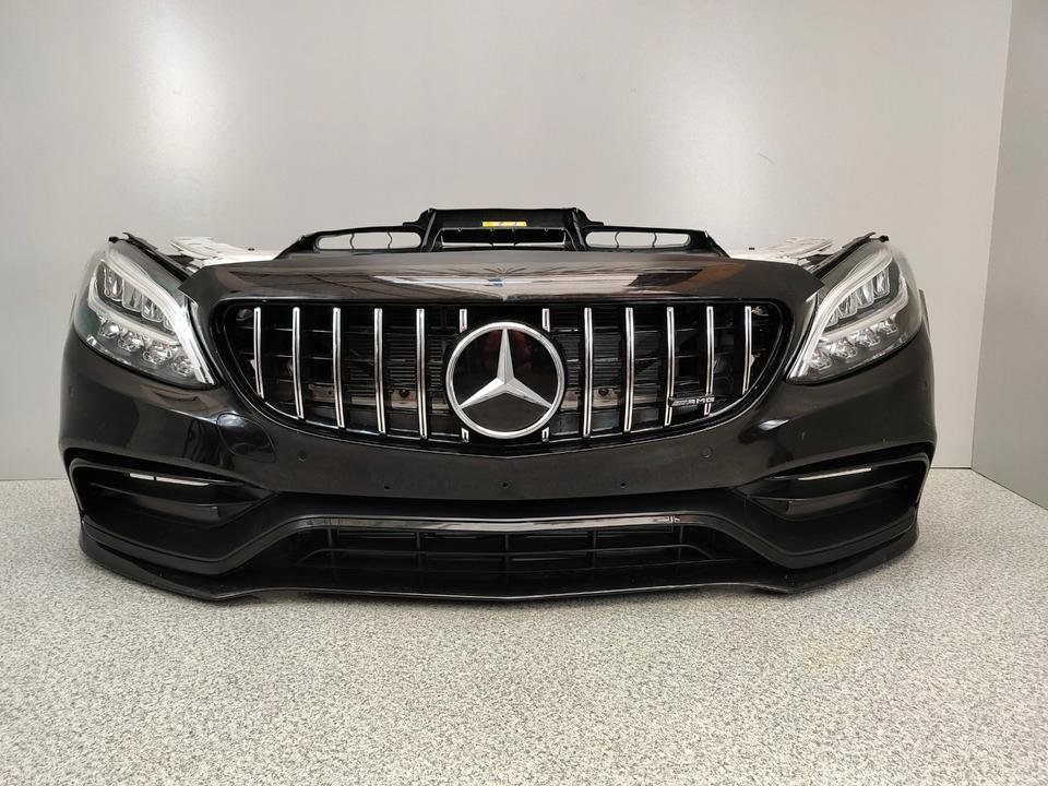 Mercedes C63 AMG W205 LIFT Front Paket LED Kühler Stoßstange OE