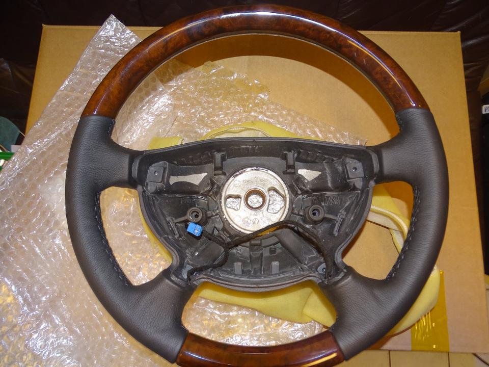 Mercedes g klasse w463 lenkrad holzlenkrad beheizbares beheiz neu