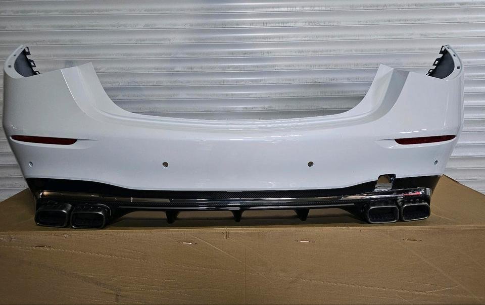 Mercedes S63 amg stoßstange hinten carbon W223