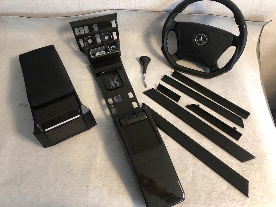 Mercedes W124 Coupé Innenausstattung Lenkrad Leder Nappa