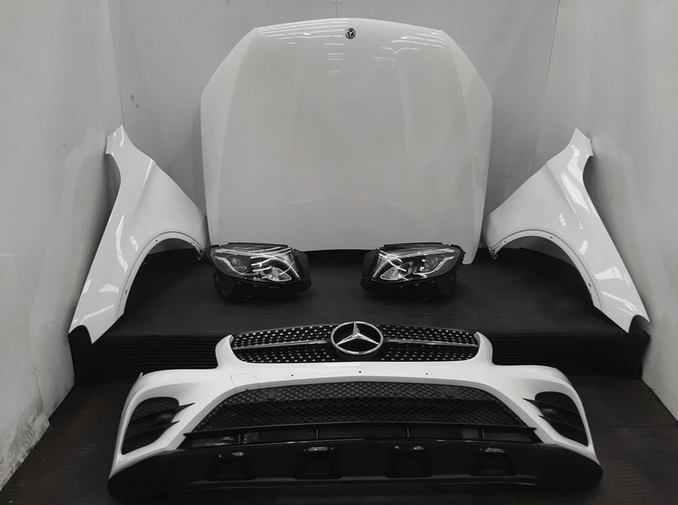 Mercedes W253 GLC AMG Frontpaket Stoßstange Scheinwerfer Haube