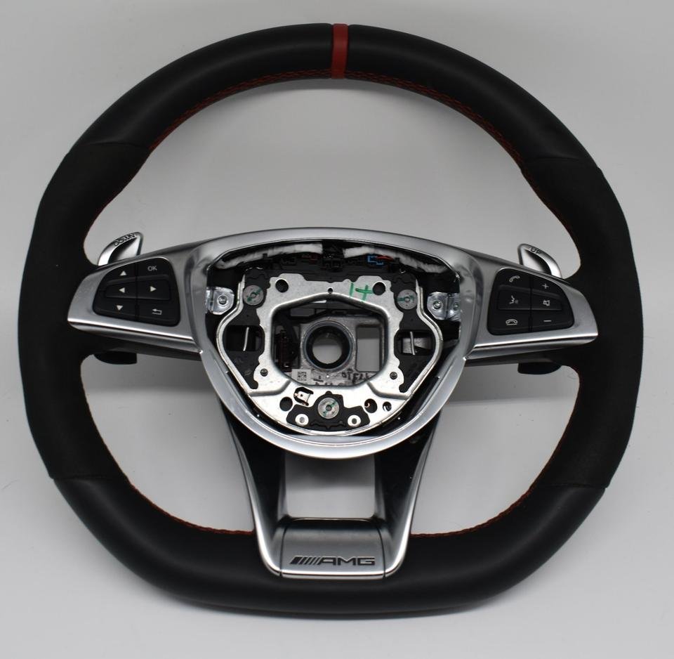 Original Mercedes AMG Leder Lenkrad Alcantara a1664601618 w231