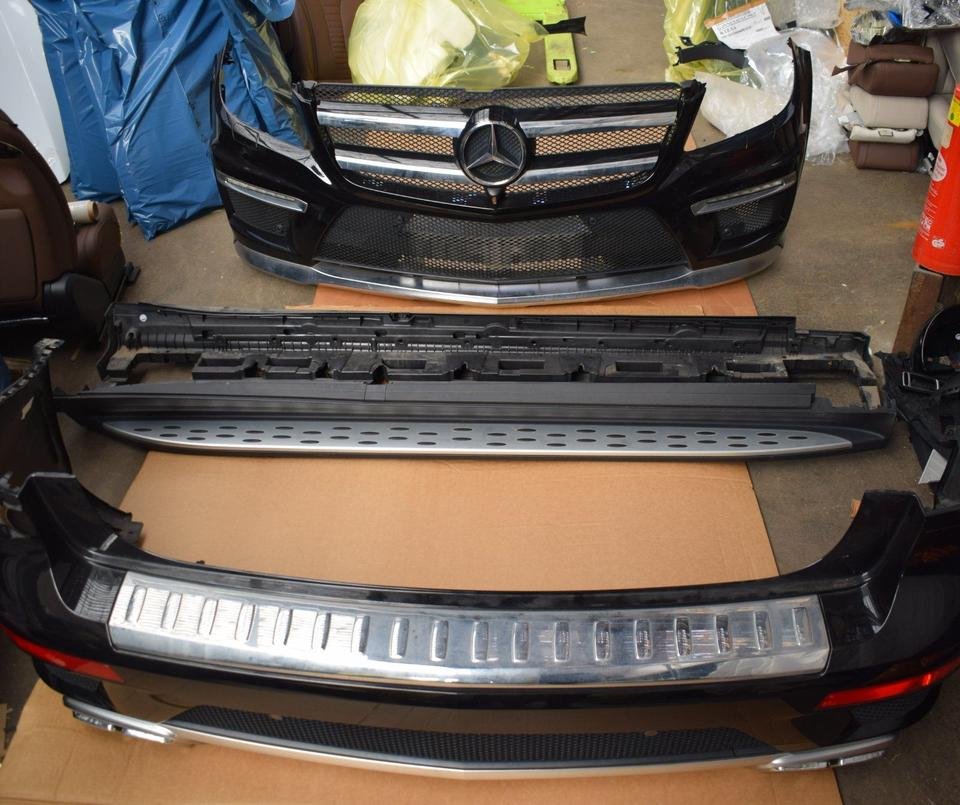 Original Mercedes AMG X166 GLS AMG 63 Stoßstange vorne hinten Sei