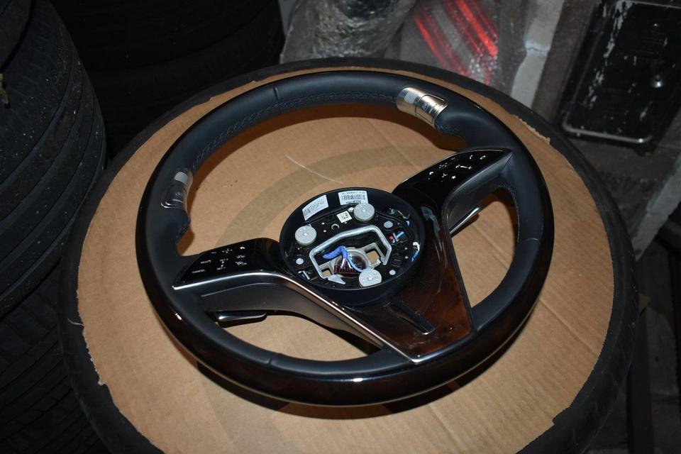 Original Mercedes Maybach Lenkrad Holzlenkrad w223